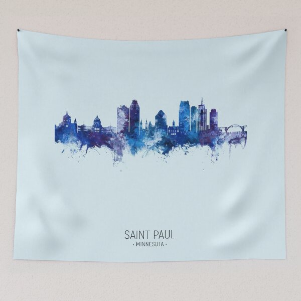 Item preview, Saint Paul Minnesota Skyline designed and sold by ArtPrints.