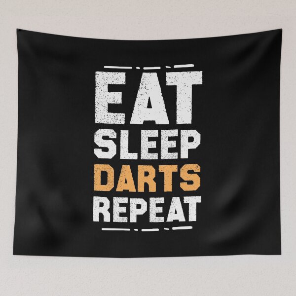 Item preview, Eat Sleep Darts Repeat Funny Sport Lover Gifts for Men and Women designed and sold by BestComicss.