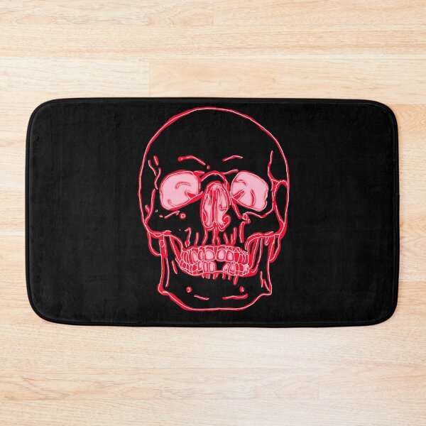 Item preview, Red Neon Skull designed and sold by Daveofthedead87.