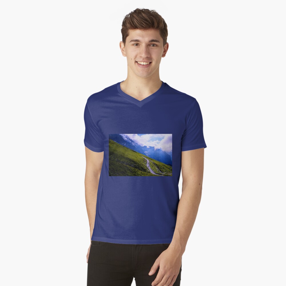 Item preview, V-Neck T-Shirt designed and sold by Mallorn.