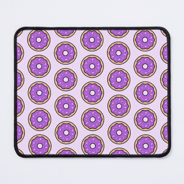 Item preview, ]Cute Purple and Grey Donut designed and sold by forkmuddies.