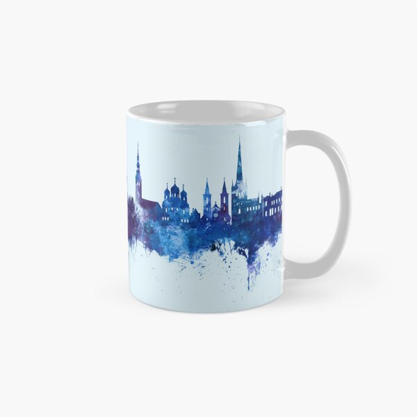 Artikelvorschau, Tallinn Estonia Skyline entworfen und verkauft von ArtPrints.