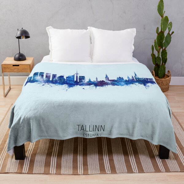 Item preview, Tallinn Estonia Skyline designed and sold by ArtPrints.