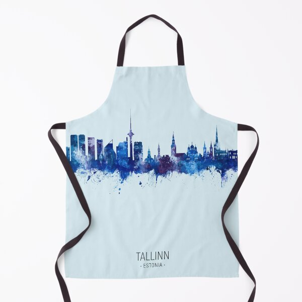 Item preview, Tallinn Estonia Skyline designed and sold by ArtPrints.