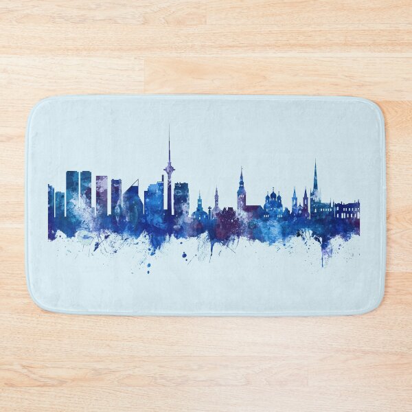 Item preview, Tallinn Estonia Skyline designed and sold by ArtPrints.