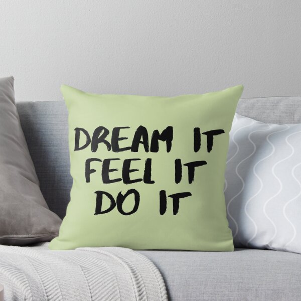 Item preview, Motivational / inspirational quote - How to reach goals - dream it, feel it, do it designed and sold by AlfabetDesign.