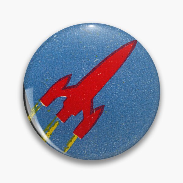 Item preview, Red Space Rocket designed and sold by iconikit.