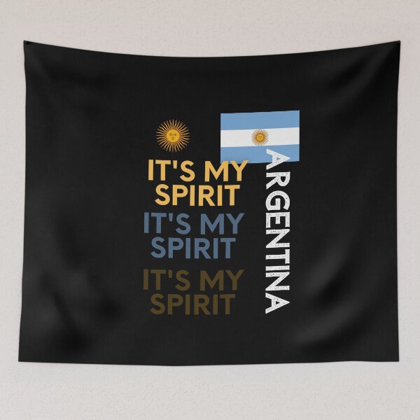 Item preview, Argentina Flag,Argentina it's My Spirit,im from Argentina designed and sold by behappysiempre.