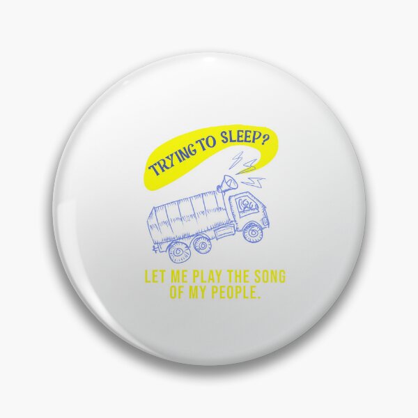 Item preview, Trying to sleep Design for a Garbage Man designed and sold by sebastian3210.