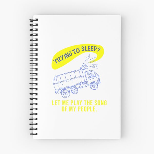 Item preview, Trying to sleep Design for a Garbage Man designed and sold by sebastian3210.