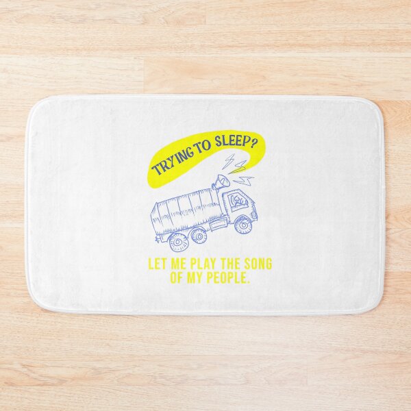 Item preview, Trying to sleep Design for a Garbage Man designed and sold by sebastian3210.