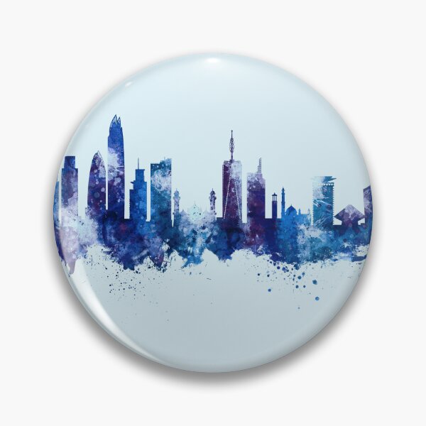 Item preview, Nairobi Kenya Skyline designed and sold by ArtPrints.