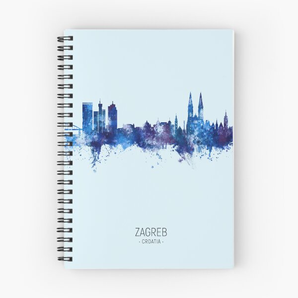 Item preview, Zagreb Croatia Skyline designed and sold by ArtPrints.