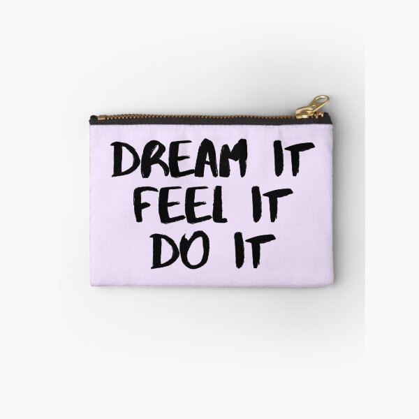 Item preview, Motivational / inspirational quote - How to reach goals - dream it, feel it, do it designed and sold by AlfabetDesign.
