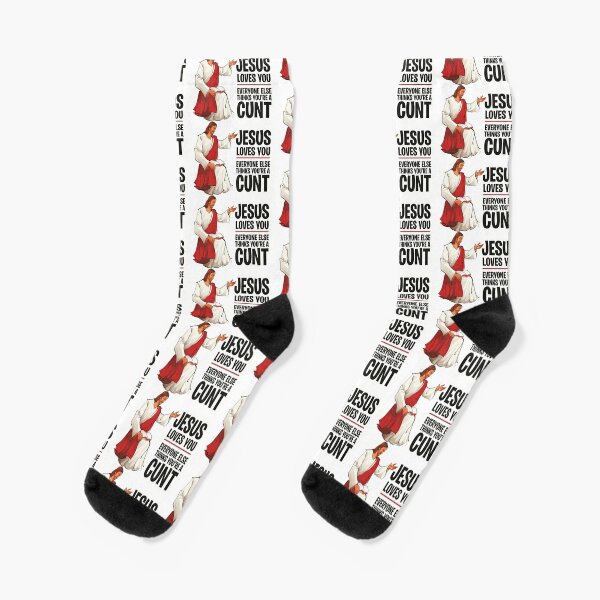 Custom Golf Funny Jesus Is Coming Look Busy Socks By Narayatees