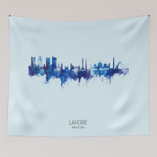 Item preview, Lahore Pakistan Skyline designed and sold by ArtPrints.