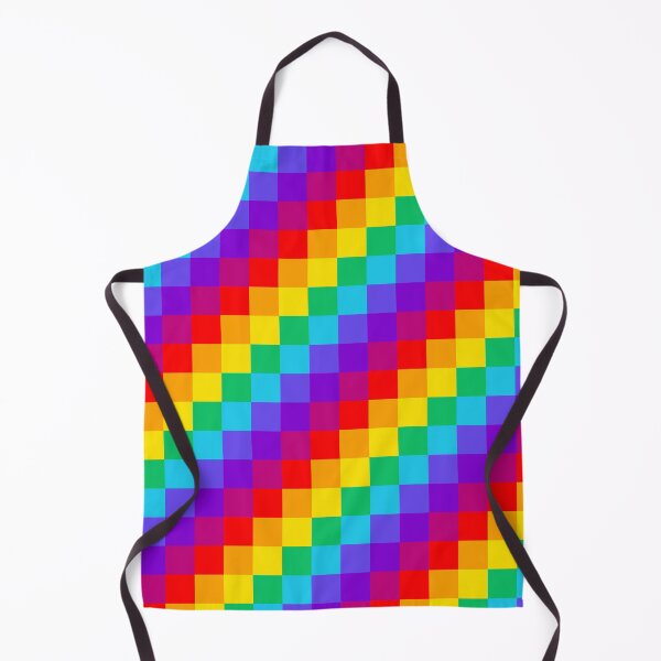 Item preview, Pixelated Prism Vivid rainbow gradient squares in bright colors designed and sold by Vicki Noble Art.