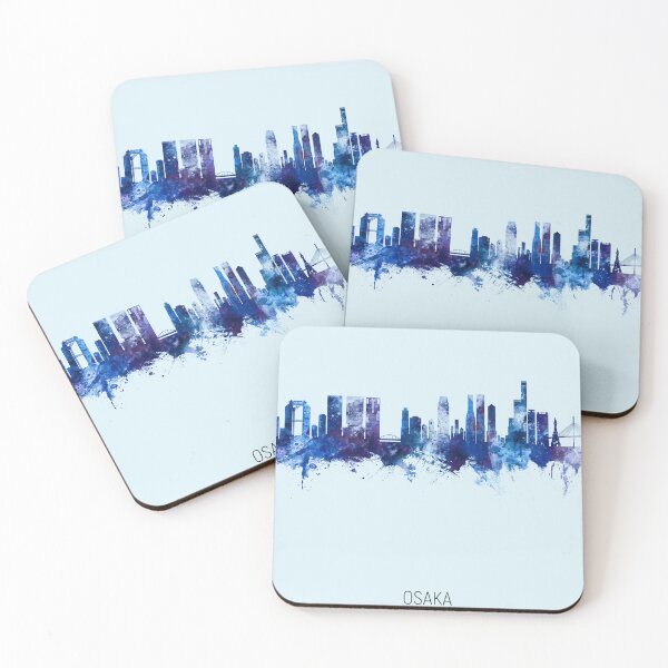 Item preview, Osaka Japan Skyline designed and sold by ArtPrints.