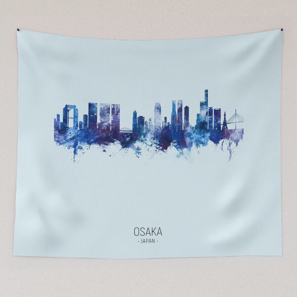 Item preview, Osaka Japan Skyline designed and sold by ArtPrints.