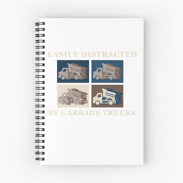 Item preview, Easily distracted by Garbage Trucks Design designed and sold by sebastian3210.
