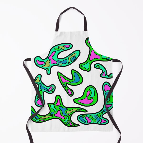Item preview, amoeba lime designed and sold by d-w-h design.