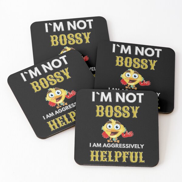 Item preview, I Am Not Bossy I Am Aggressively Helpful designed and sold by EveryThingTeam.
