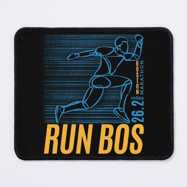 Item preview, Run BOS Boston Marathon Runner designed and sold by dass-art.