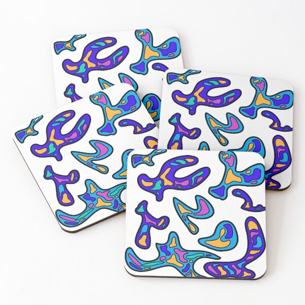 Item preview, amoeba blue designed and sold by d-w-h design.