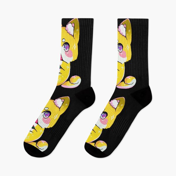 Item preview, Cartoon Cat With Food, Cute Cat, Watermelon, Yellow. designed and sold by Maculele.