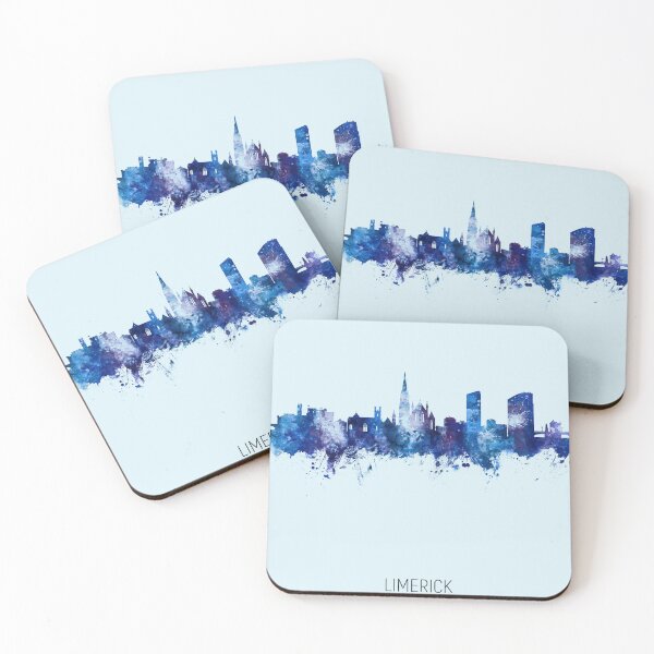 Item preview, Limerick Ireland Skyline designed and sold by ArtPrints.