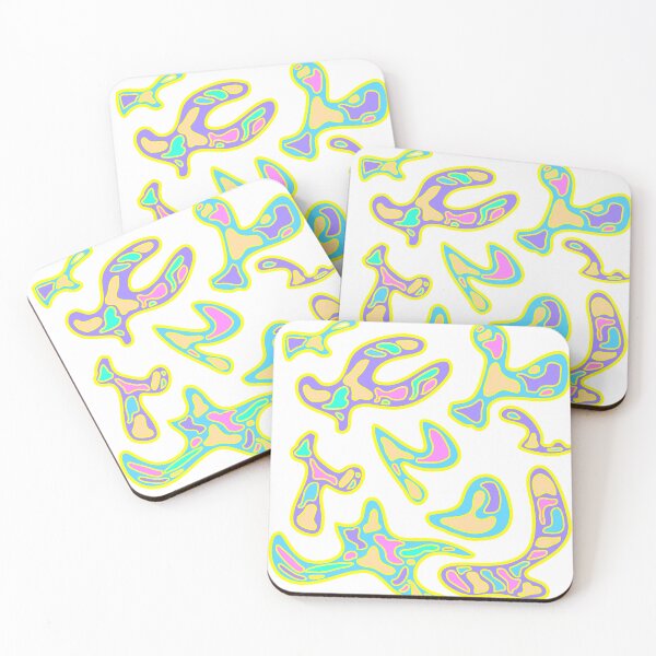 Item preview, amoeba yellow designed and sold by d-w-h design.