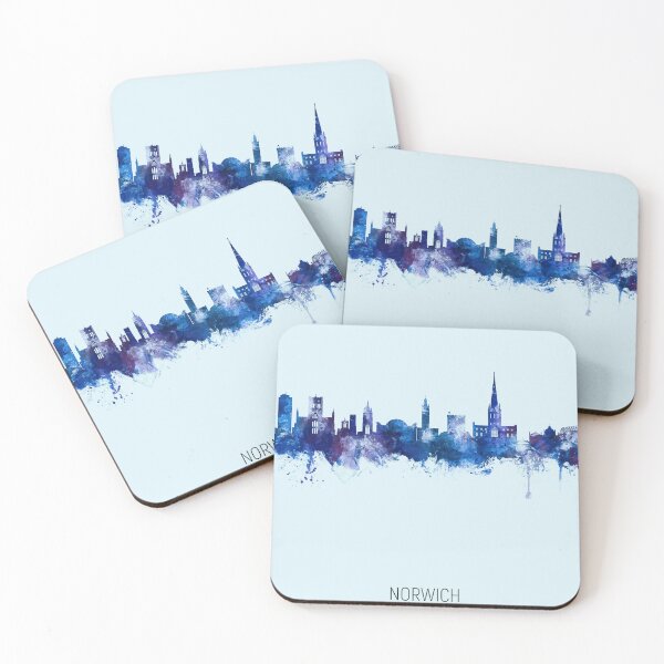 Item preview, Norwich England Skyline designed and sold by ArtPrints.