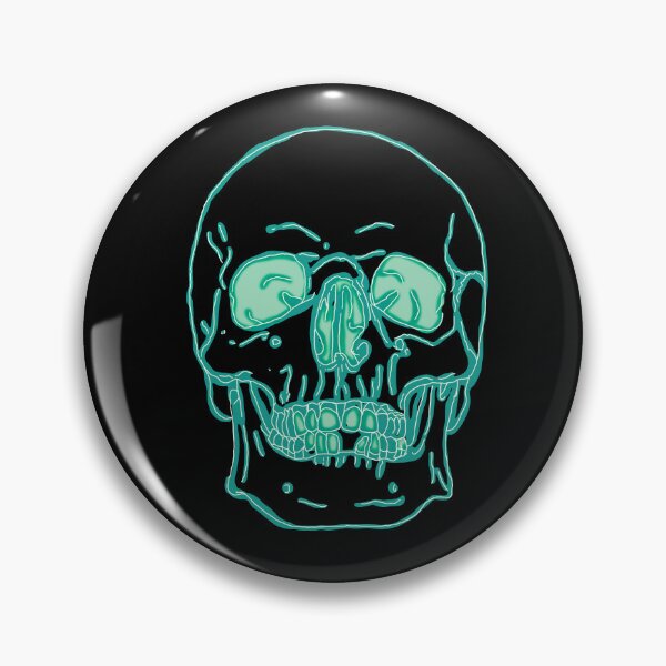 Item preview, Green Neon Skull designed and sold by Daveofthedead87.