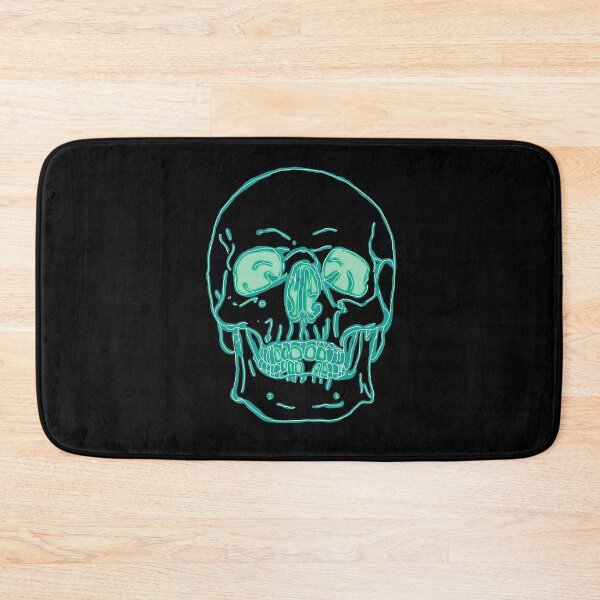 Item preview, Green Neon Skull designed and sold by Daveofthedead87.