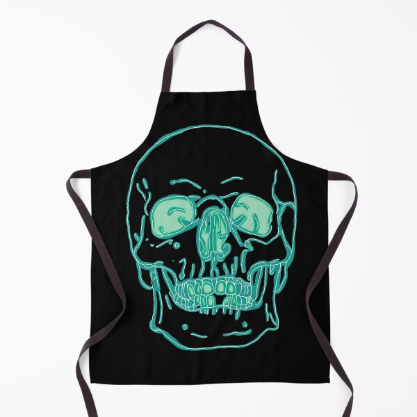 Item preview, Green Neon Skull designed and sold by Daveofthedead87.