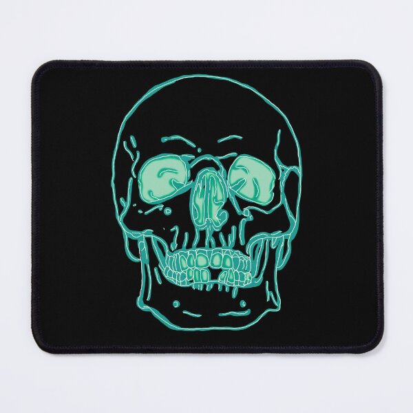 Item preview, Green Neon Skull designed and sold by Daveofthedead87.