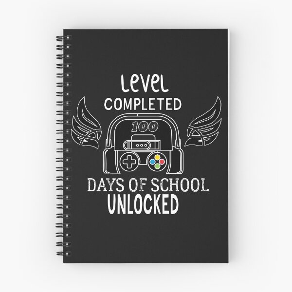 Item preview, Level 100 Completed Days Of School Unlocked designed and sold by ZOUBAH.
