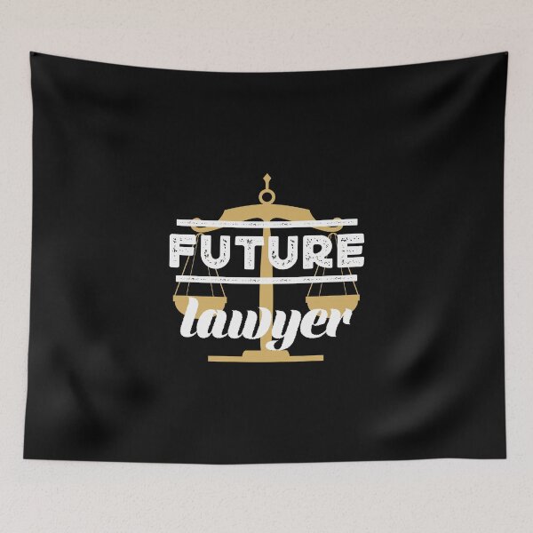 Aperçu de l'œuvre Future Lawyer Étudiant amusant créée et vendue par StrongShirts.