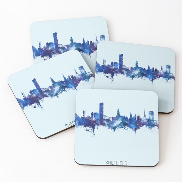 Item preview, Sheffield England Skyline designed and sold by ArtPrints.
