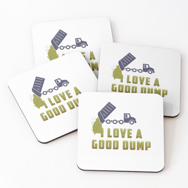 Item preview, Love good Dump Design for a Garbagetruck Driver designed and sold by sebastian3210.