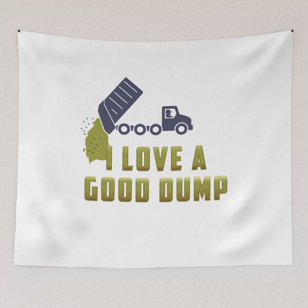 Item preview, Love good Dump Design for a Garbagetruck Driver designed and sold by sebastian3210.