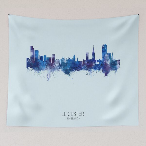 Item preview, Leicester England Skyline designed and sold by ArtPrints.