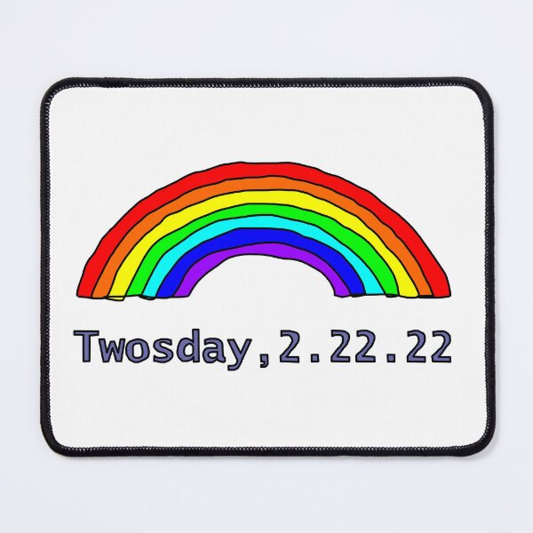 Item preview, Twosday 22 February 2022 Rainbow designed and sold by ellenhenry.