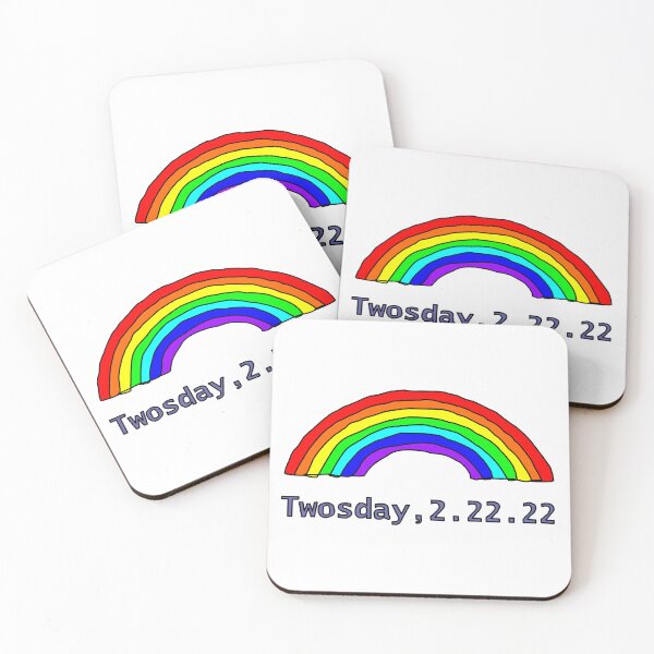 Item preview, Twosday 22 February 2022 Rainbow designed and sold by ellenhenry.