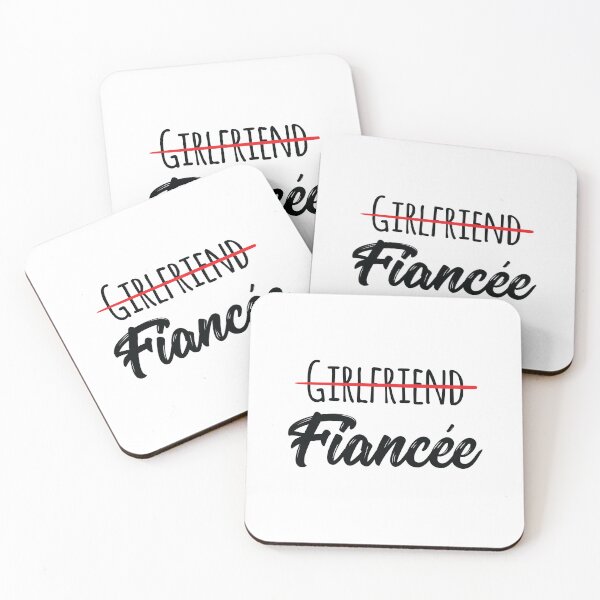 Item preview, Engagement Announcement For Girlfriend Fiancee designed and sold by mejeoshop.