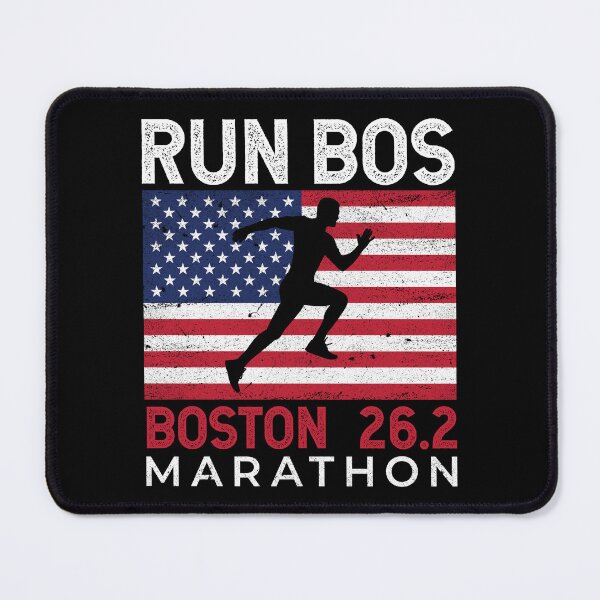 Item preview, Boston Marathon Runner Vintage US American Flag designed and sold by dass-art.