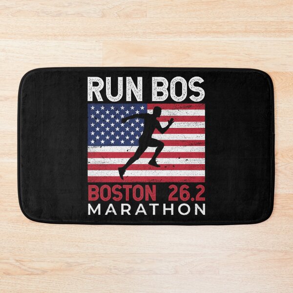 Item preview, Boston Marathon Runner Vintage US American Flag designed and sold by dass-art.