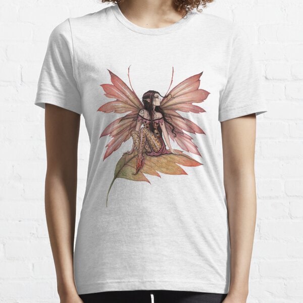 Autumn Drifting Fairy Fantasy Art Essential T-Shirt
