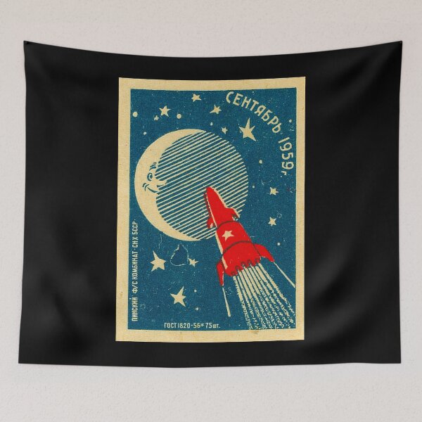 Item preview, Rocket to the Moon designed and sold by iconikit.