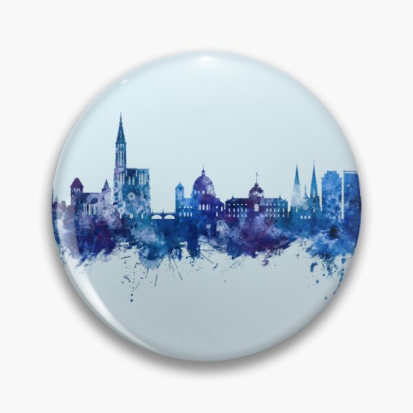 Item preview, Strasbourg France Skyline designed and sold by ArtPrints.